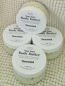 Unscented Triple Body Butter 100gr