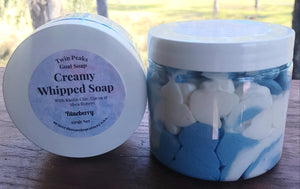 Blueberry Whipped Soap 250gr